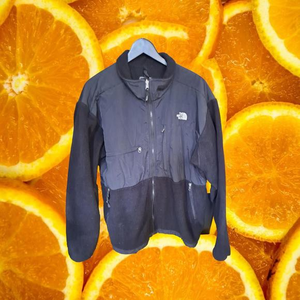 The North‎ Face Full Zipper Black Jacket Size XL